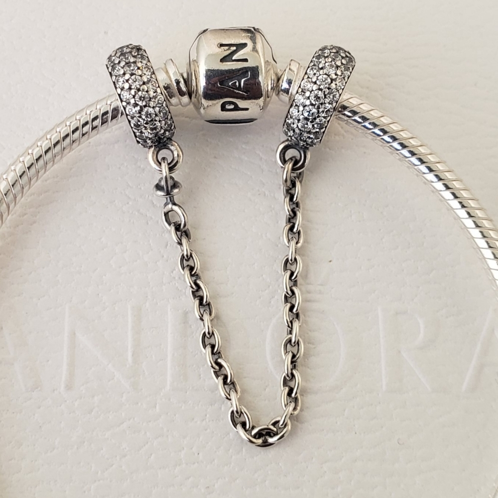 🛡 Authentic Pandora SAFETY CHAIN
